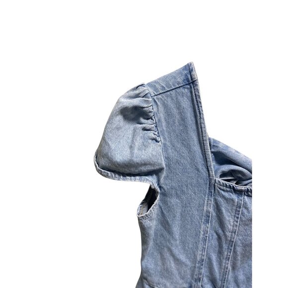 Molly Bracken Denim Dress Blue Size S - Picture 8 of 14